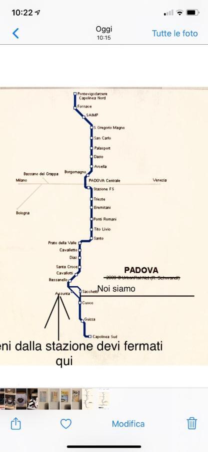 Villa Zen Apartment Padova Eksteriør bilde